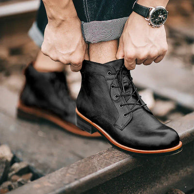 KELVIN | MEN HIGH-TOP BOOTS